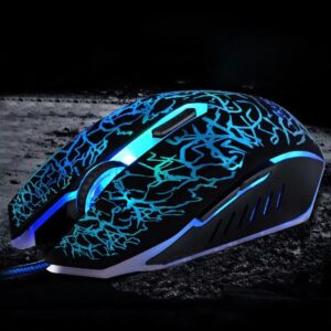 EWEADN V3 6D Professional 6 Buttons 3200CPI with 2400DPI Gaming Sensor Pro Mechanical Gaming Mouse